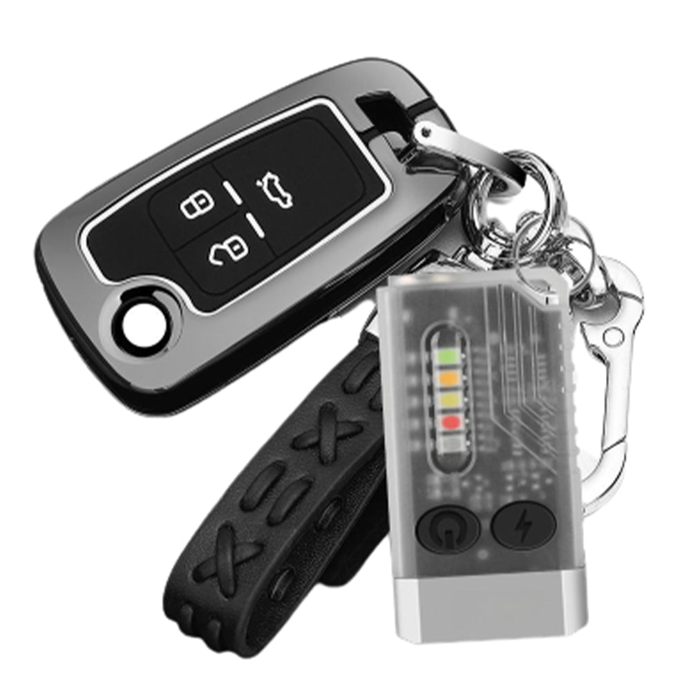 Super Bright EDC Keychain Flashlight USB -Rechargeable_7