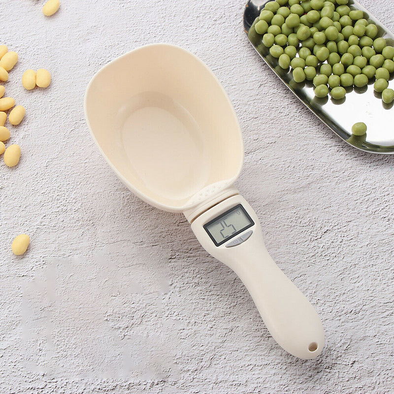 Pet Food Measuring Scoop Digital Spoon Scale with LED Display_1