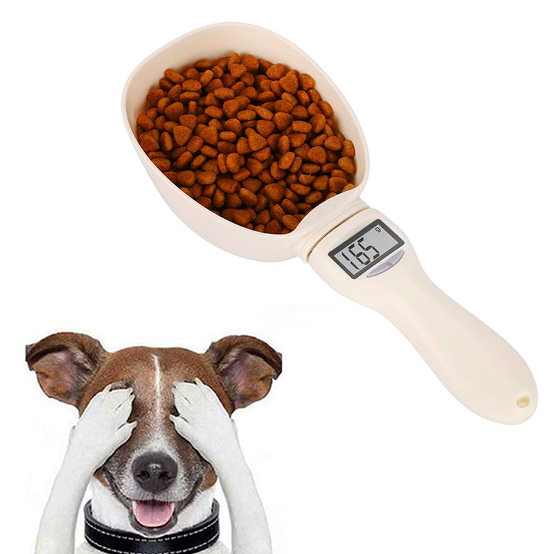 Pet Food Measuring Scoop Digital Spoon Scale with LED Display_3