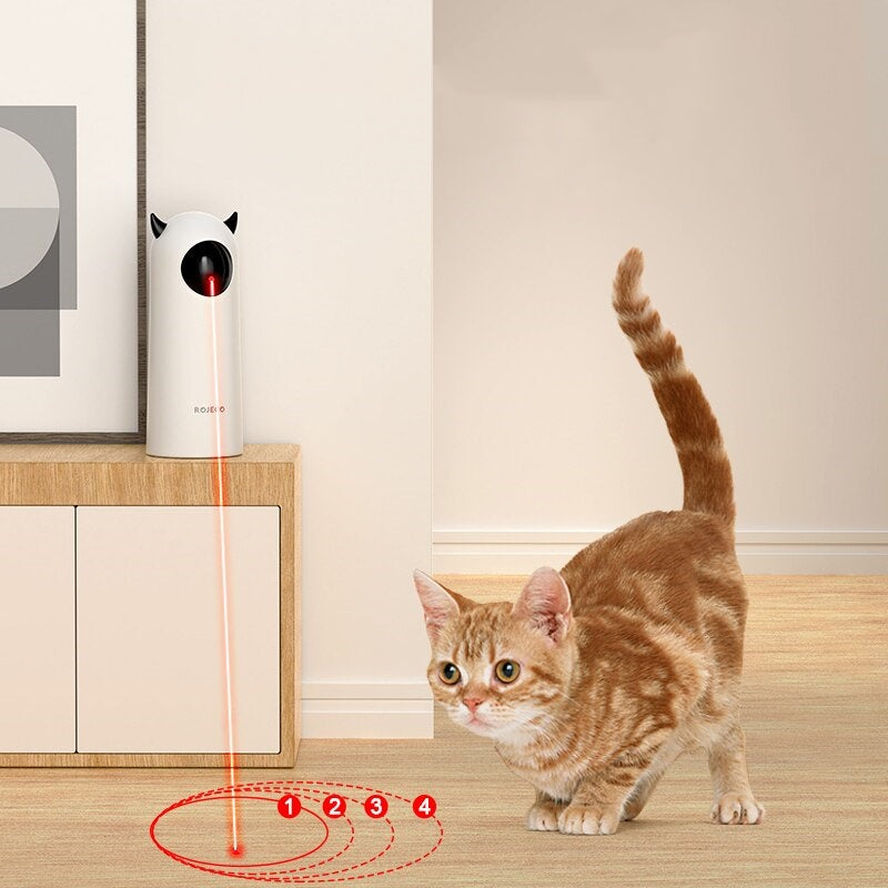 Smart Teasing Pet LED Laser Cat Toy_5