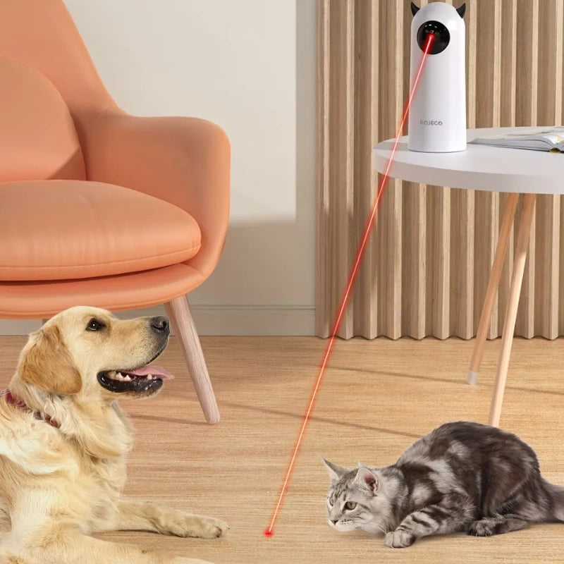 Smart Teasing Pet LED Laser Cat Toy_3