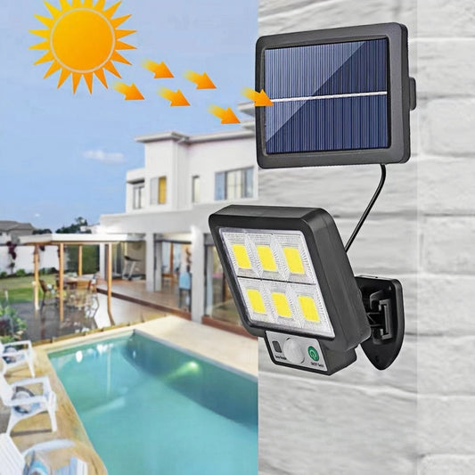 LED Solar Split Wall Waterproof Motion Sensor Lamp_0