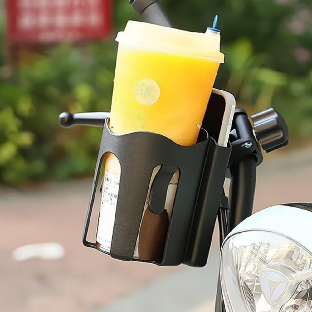 Baby Stroller Water Cup Holder With Mobile Phone Holder_3