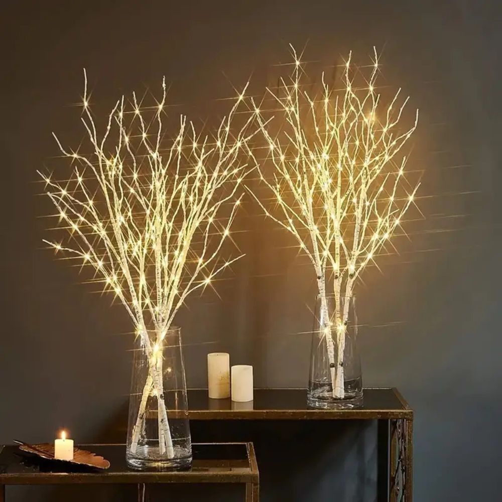 LED White Birch Branch Light for Festive Home and Wedding Decor_1