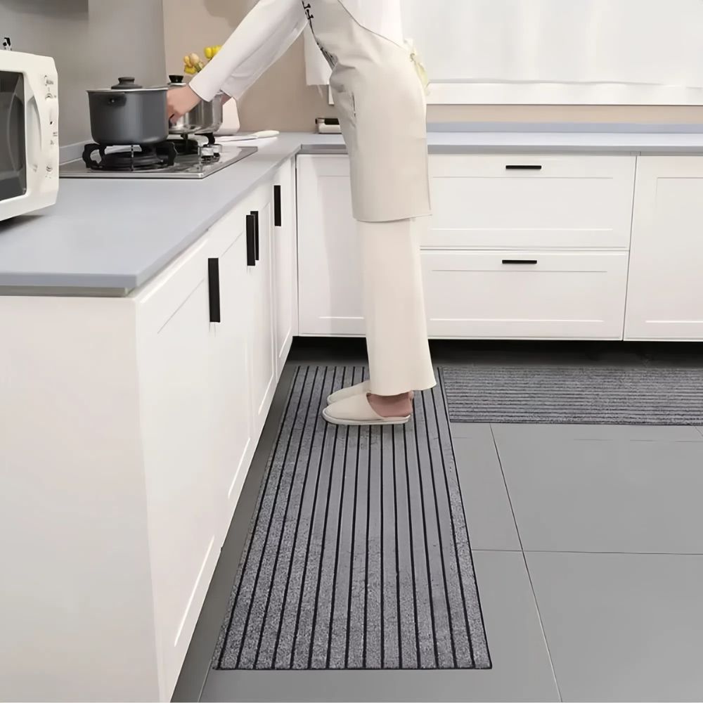 Modern Minimalist Square Floor Mat Durable Non Slip Indoor Outdoor Use_6