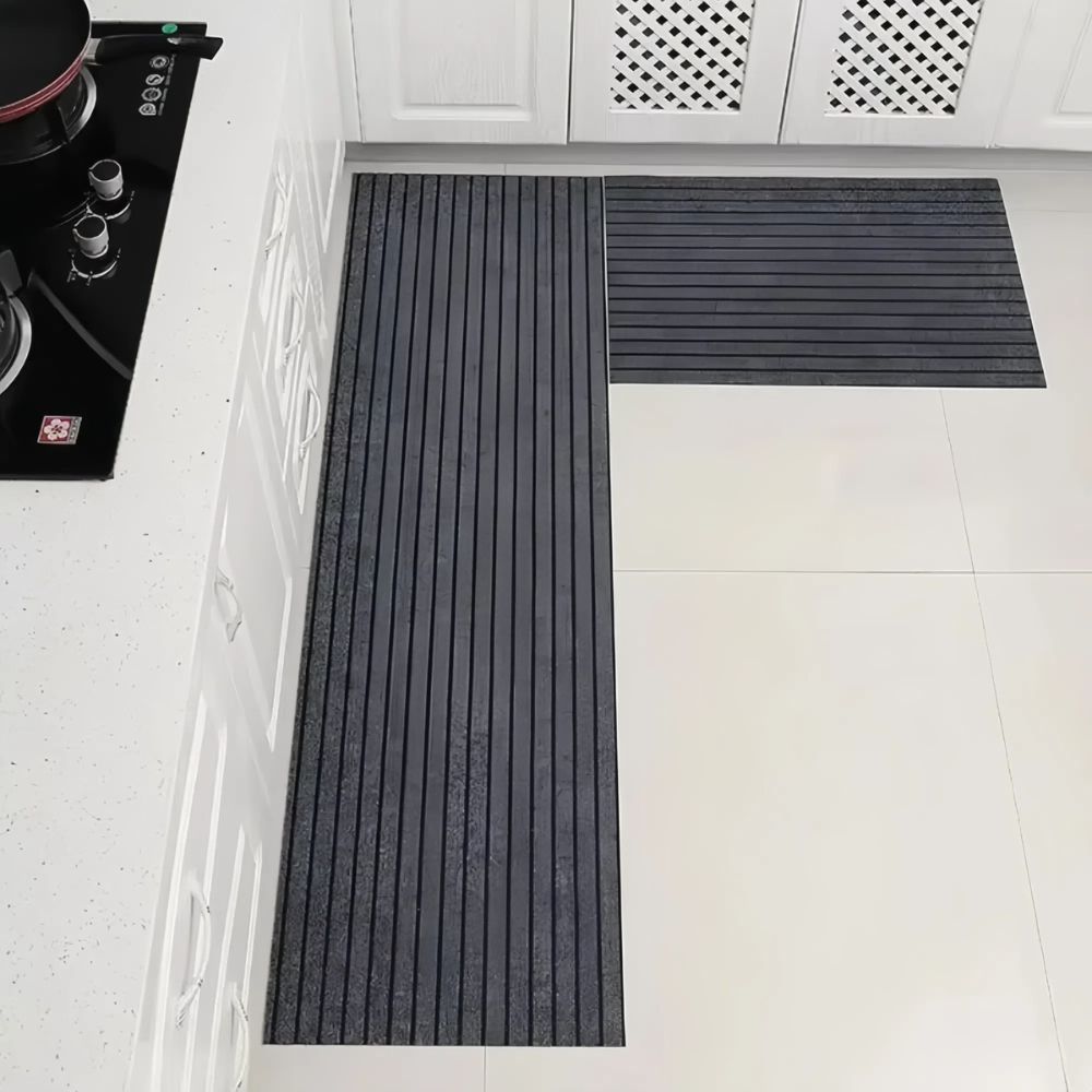 Modern Minimalist Square Floor Mat Durable Non Slip Indoor Outdoor Use_4