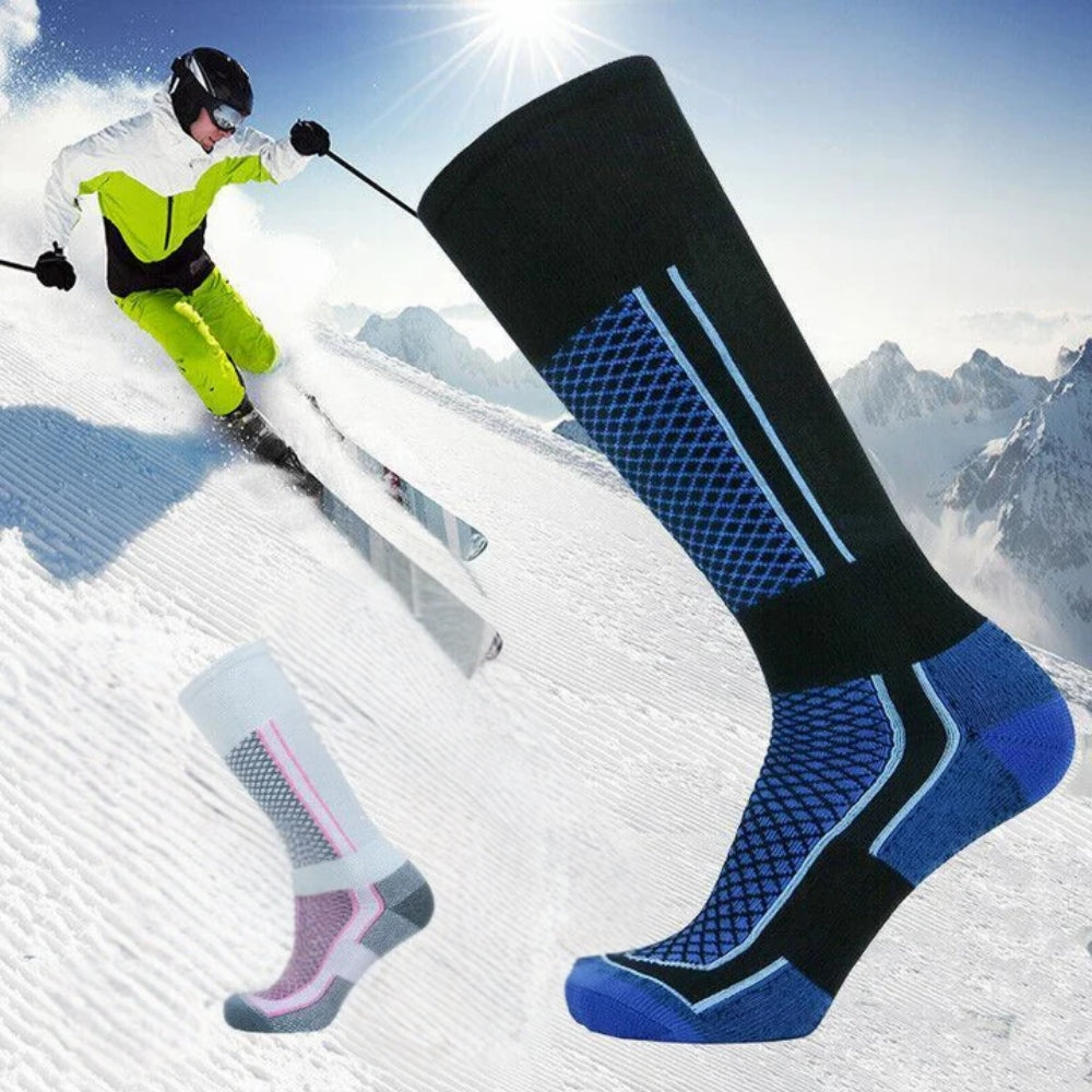 Thick and Warm Ski Socks Stockings Hiking Socks for Skiing and Outdoor Activities_0