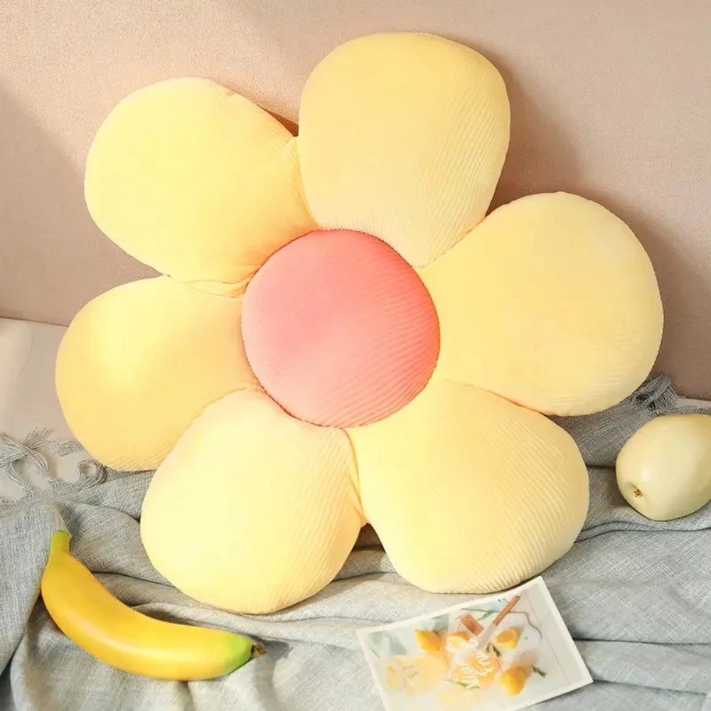 Colorful Flowers Plush Pillow Plant Petal Cushion Stuffed Toys_4