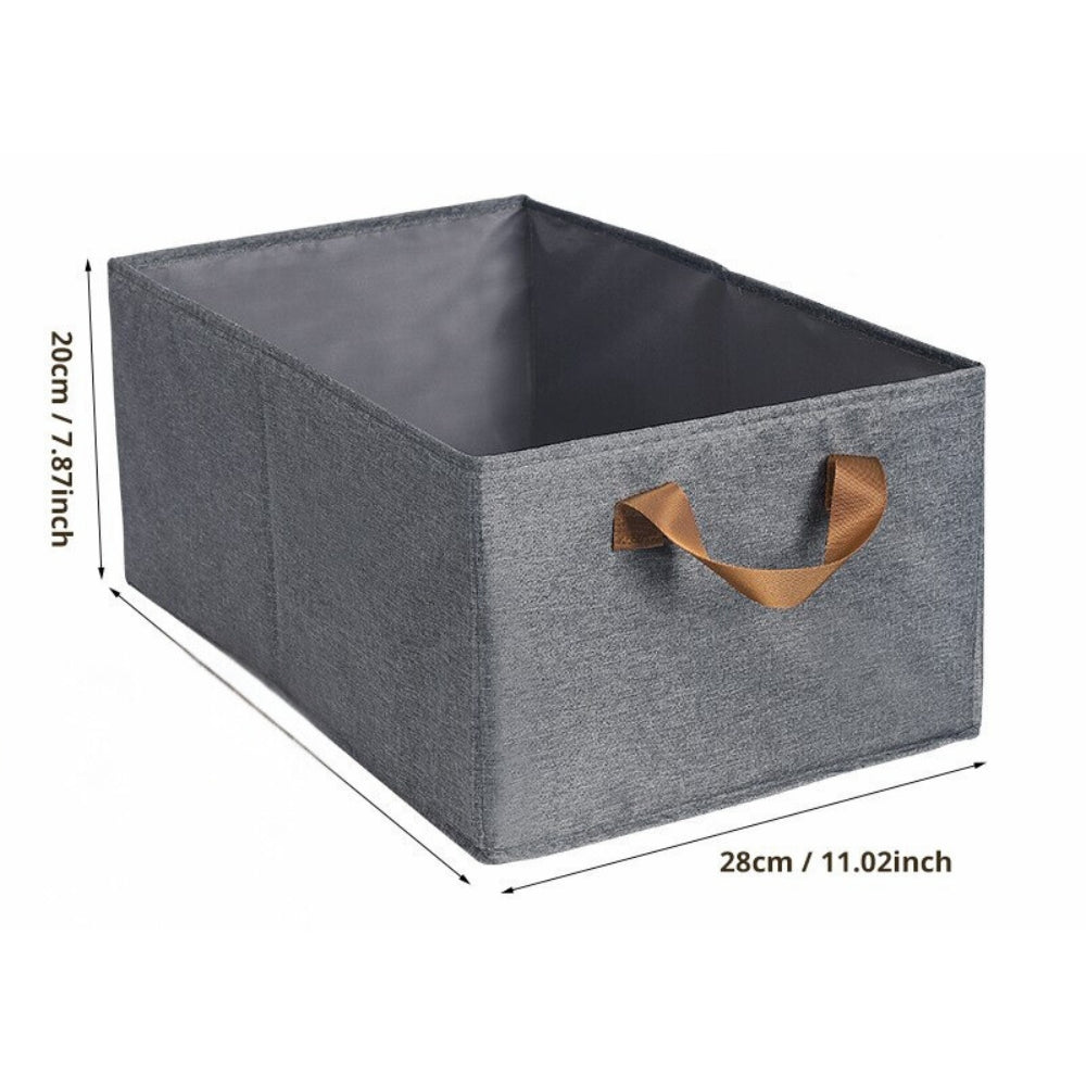 Non Woven Fabric Storage Bag Space Saving Dustproof Storage Bag with Handle for Clothes_7