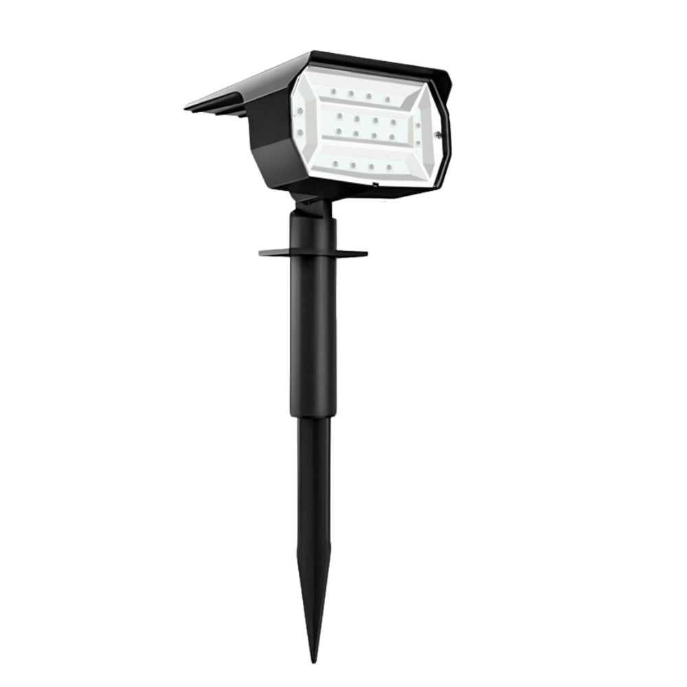 RGB Solar Spotlight Outdoor Solar Landscape Spot Powered Wall Lights Waterproof_4