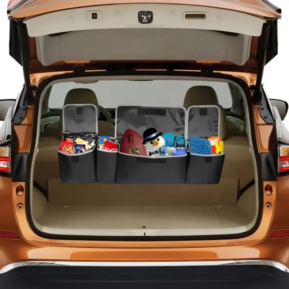 SUV Backseat Organizer with 4 Pockets_1