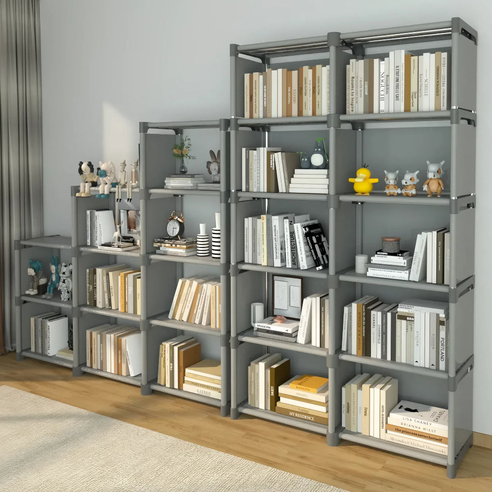 Effortless Assembly Bookshelf Versatile Storage_2