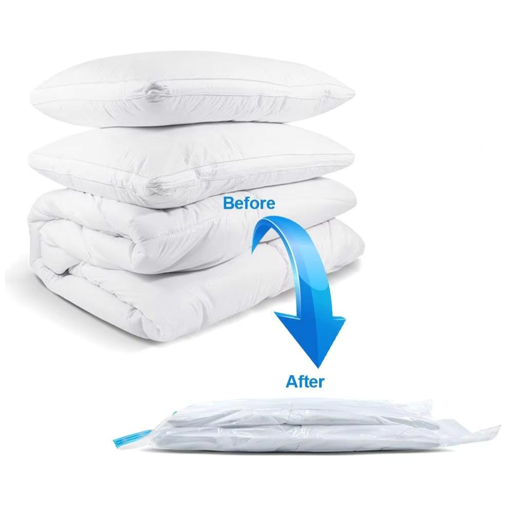 Space Saving Vacuum Storage Bags for Clothes, Pillows, and Bedding_2