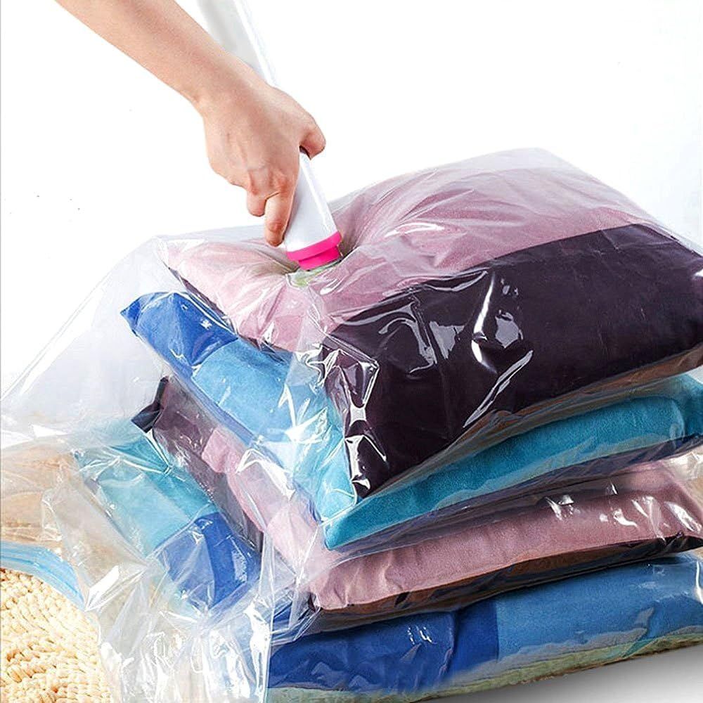 Space Saving Vacuum Storage Bags for Clothes, Pillows, and Bedding_3