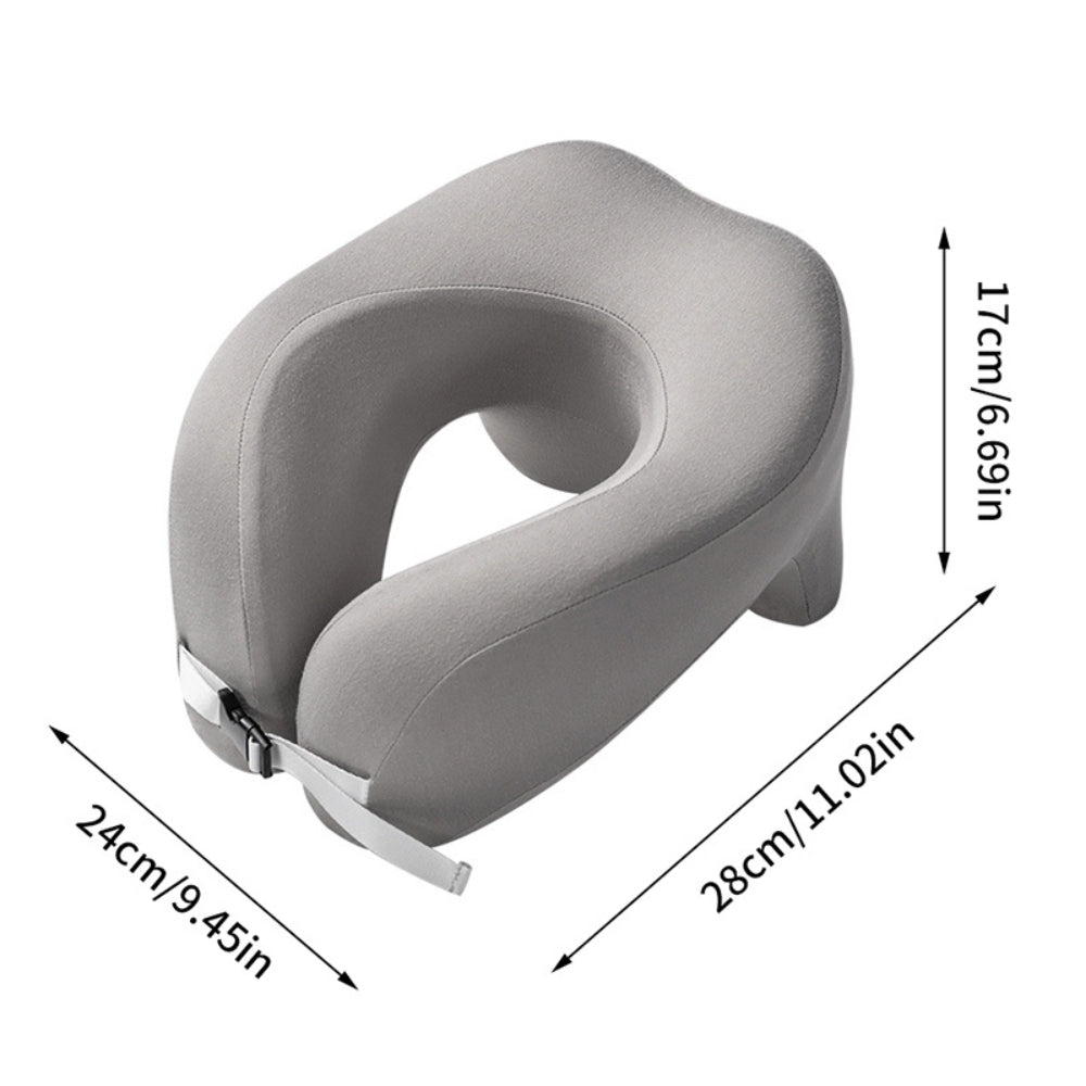 Travel Pillow U Shape Memory Foam Neck Pillow Neck Support_9