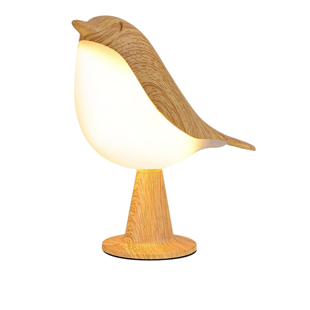 LED Night Light 3 Colors Touch Switch Bedside Light Dimmable Bird Lamps_7