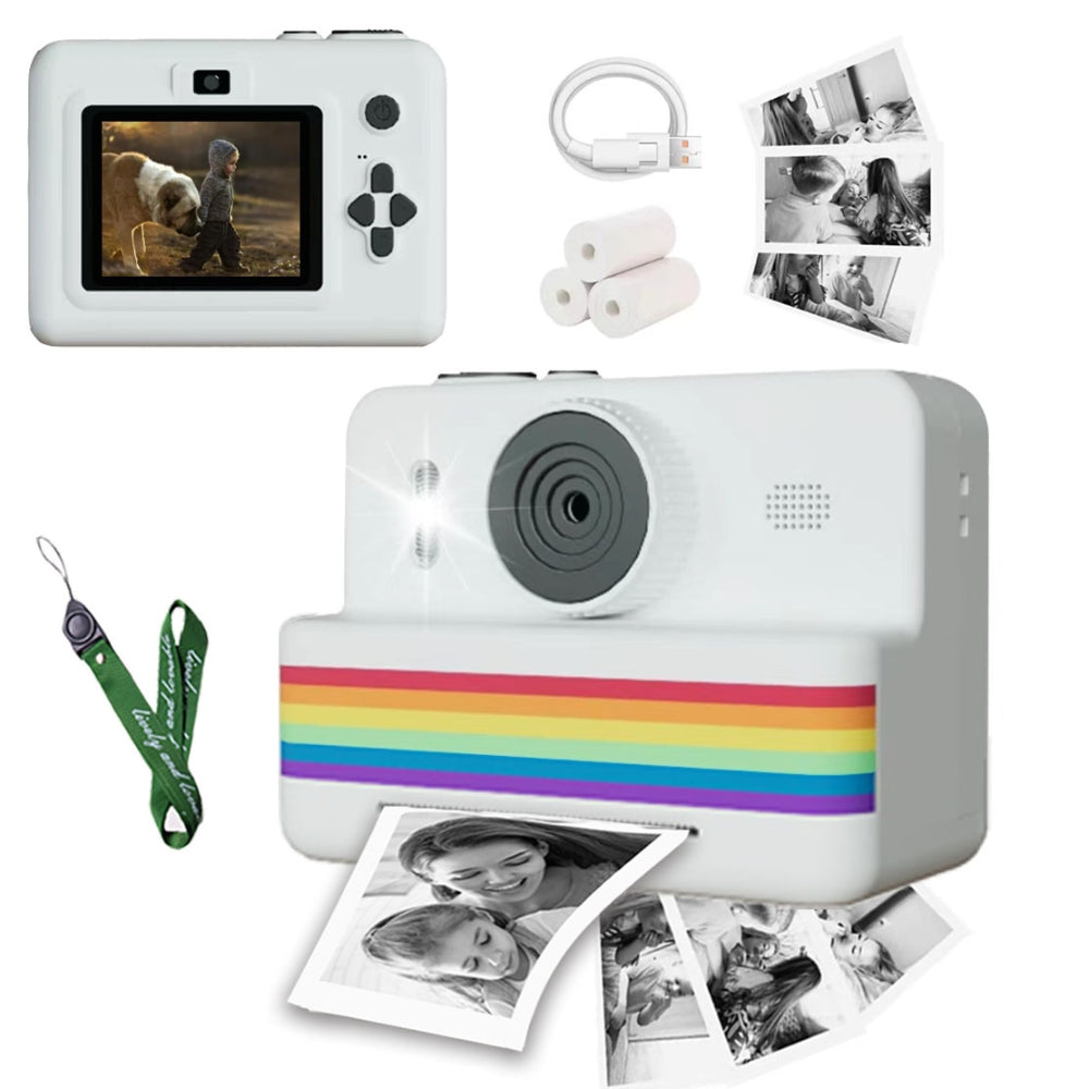 Digital Children Camera Mini Printer Portable Thermal Instant Print Photo_5