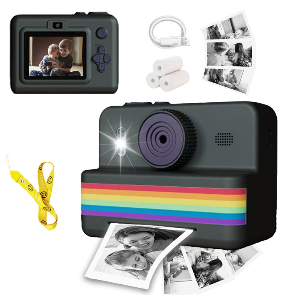 Digital Children Camera Mini Printer Portable Thermal Instant Print Photo_6