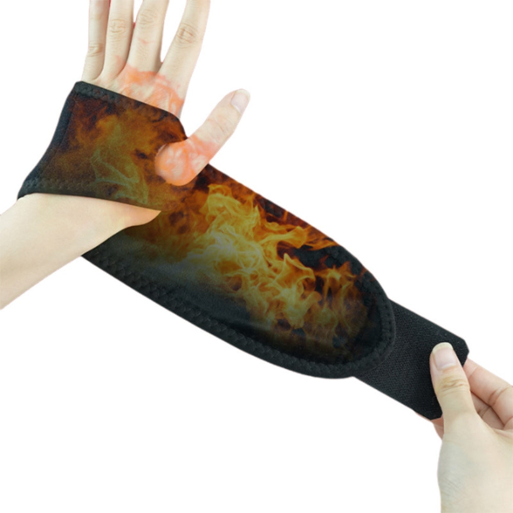 Heating Wrist Protector Sports Protection USB Hand Massager Support Wrist Band_3