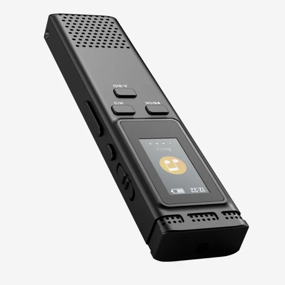 Digital Voice Recorder Voice Activated Audio Recording Noise Reduction with Playback_5