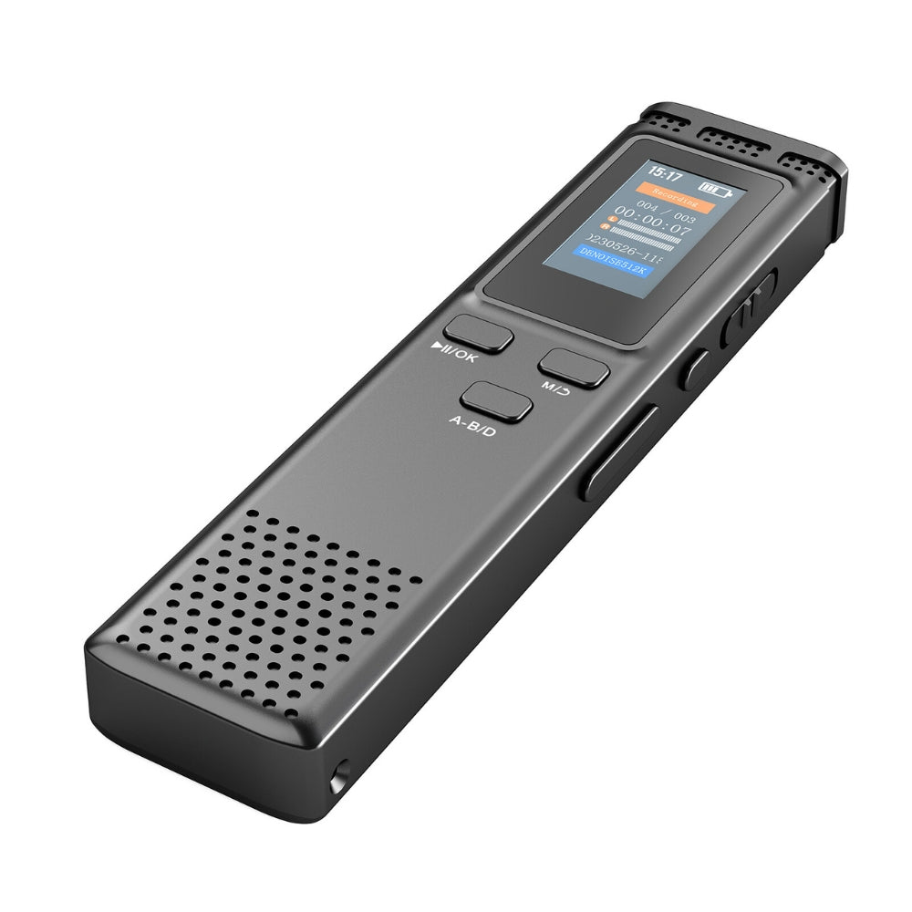 Digital Voice Recorder Voice Activated Audio Recording Noise Reduction with Playback_6