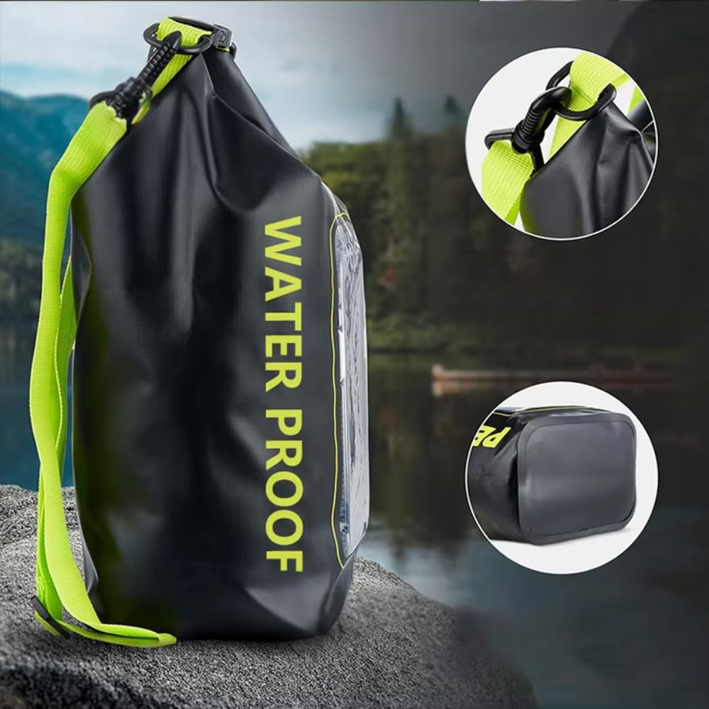 Waterproof PVC Dry Bag Swimming Outdoor Beach Sport Bucket Bag_2