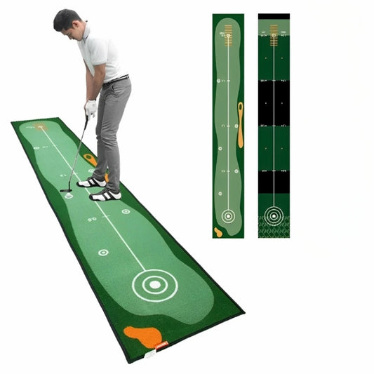 Golf Carpet Putting Mat Indoor Outdoor Training Putting Practice Golf_0