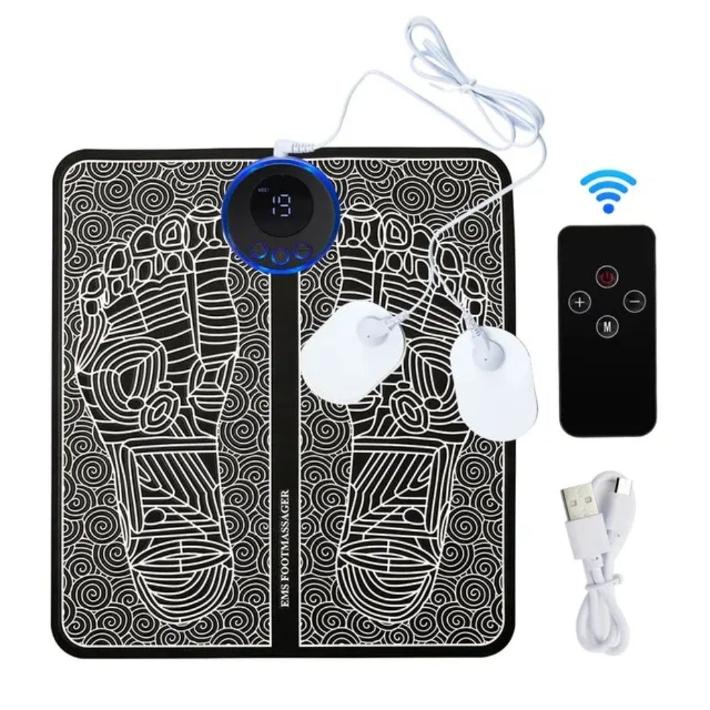 Foot Massager Stimulation Pad Electric Foot Massage With Remote_4