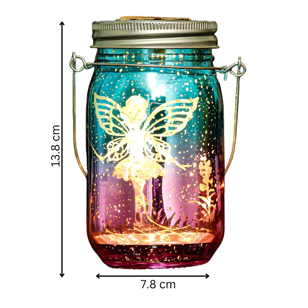 Solar Mason Jar Light Solar Lantern Fairy Lights Hanging Standing Solar Lamp_8