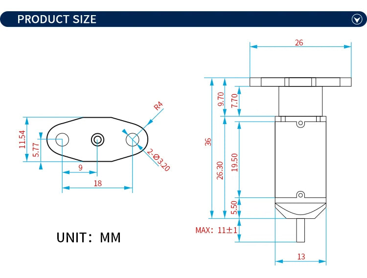 Twotrees 3D Touch Sensor BLTouch Auto Bed Leveling Sensor BL Touch For Anet A8 Tevo Reprap MK8 Ender 3 Pro 3D Printer Part