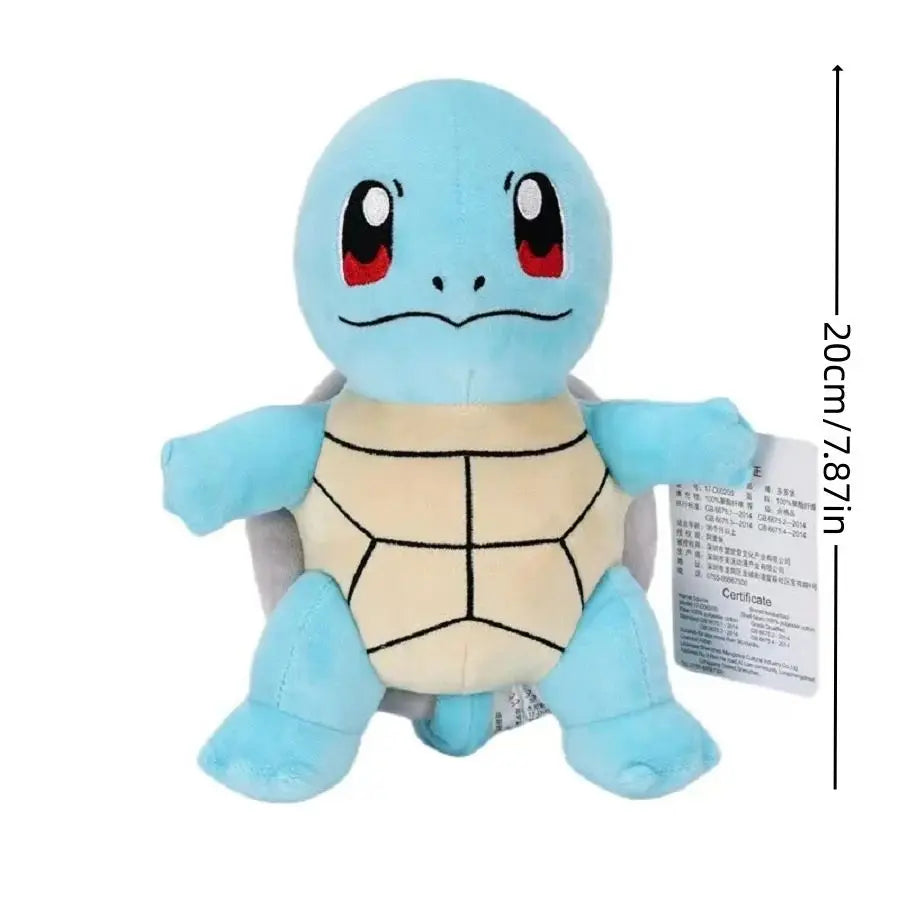 Squirtle Plush Doll Original Pokemon Plush Toys Kawaii Stuffed Toys Cute Turtle Pillow Christmas Gift Toys for Children