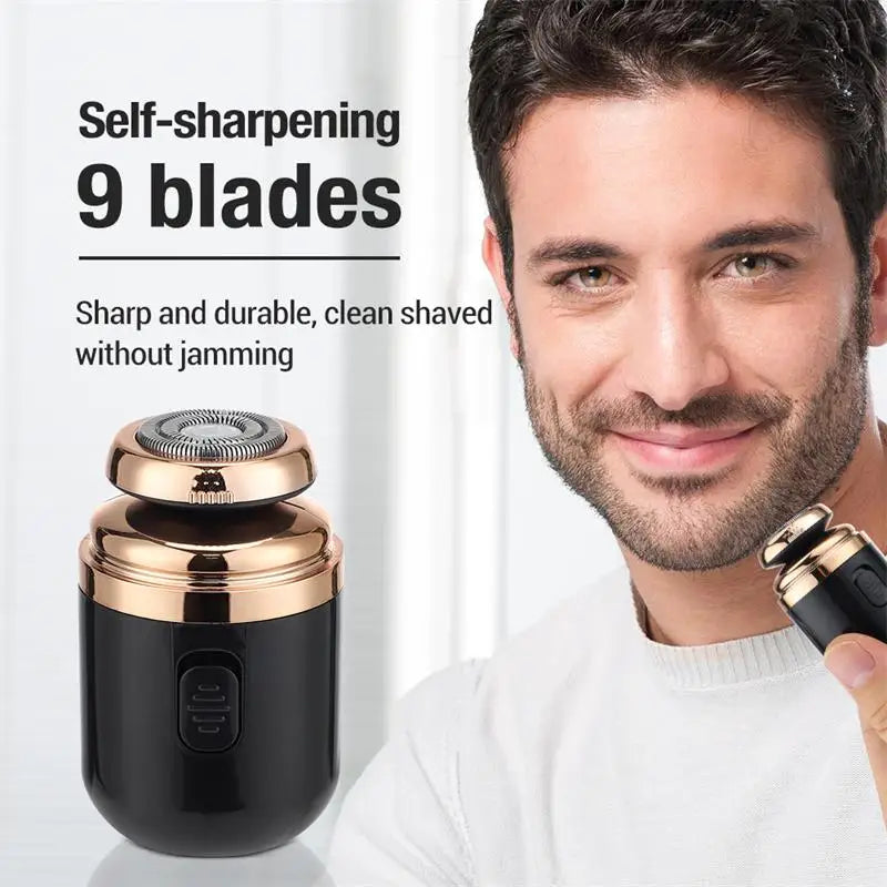 Xiaomi Electric Shaver USB Rechargeable Portable Men's Whiskers Nose Hair 2-In-1  Mini Trimmer For Men For Men Face Clean Shave