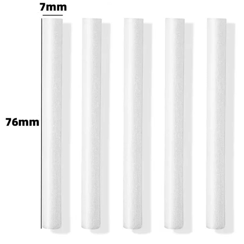 7x76mm Humidifier Filter Special Replacement Cotton Sponge Stick For USB Humidifier Aroma Diffuser Mist Maker Air Humidifier