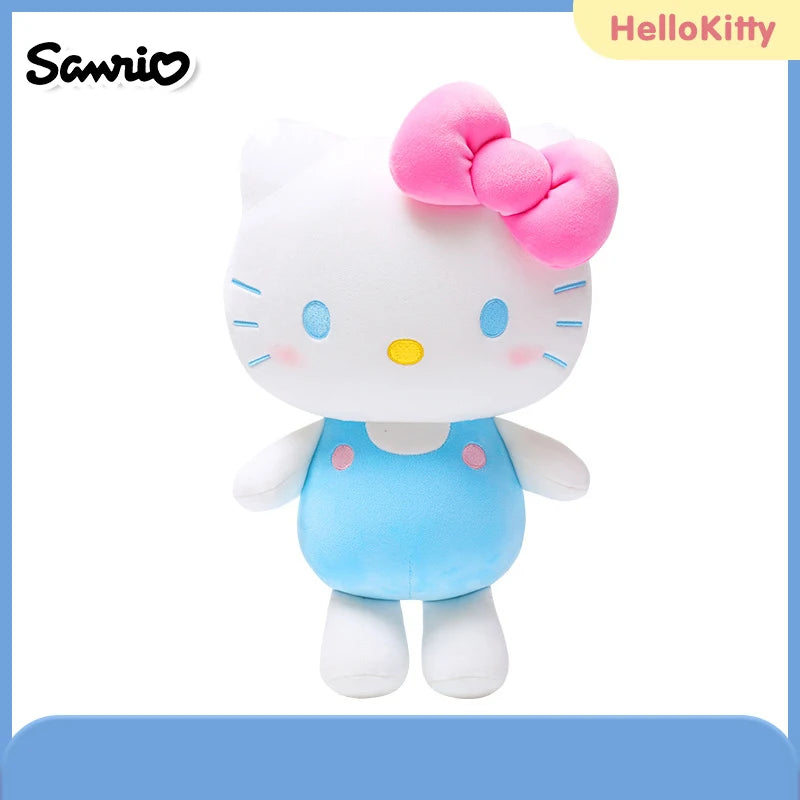 Anime Sanrio Hello Kitty Kulomi Cute Stuffed Plush Toys Plushies Soft Pillow Kawaii Pink Birthday Party Gift For Kid Girl Friend