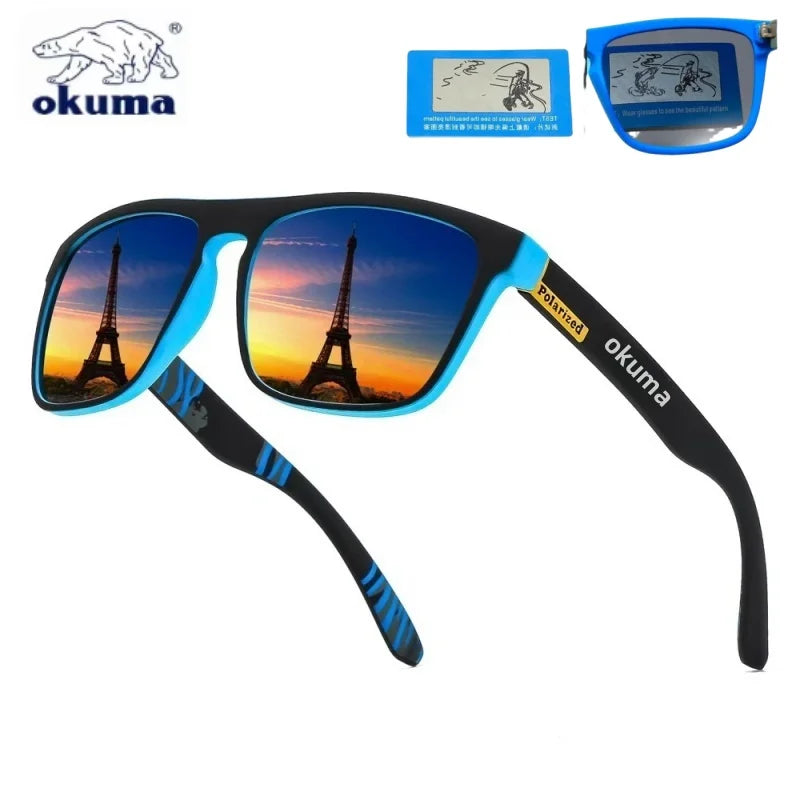 Okuma - Men's and Women's UV400 Polarized Glasses, Suitable for Hunting, Fishing Glasses, Cycling Glasses, Outdoor Sunglasses