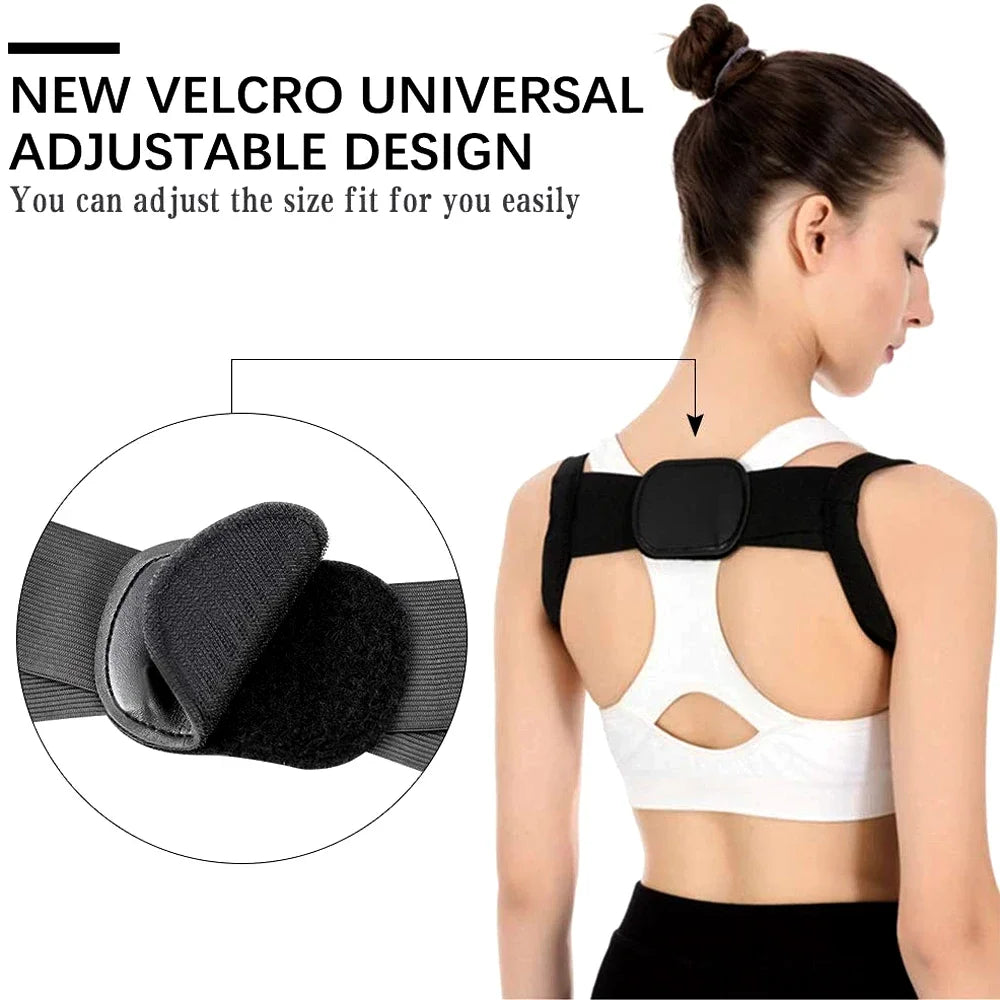 Upper Back Brace Posture Correction Women Men Back Straightener Shoulder Support Belt Hunchback Corrector Shoulder Brace Posture