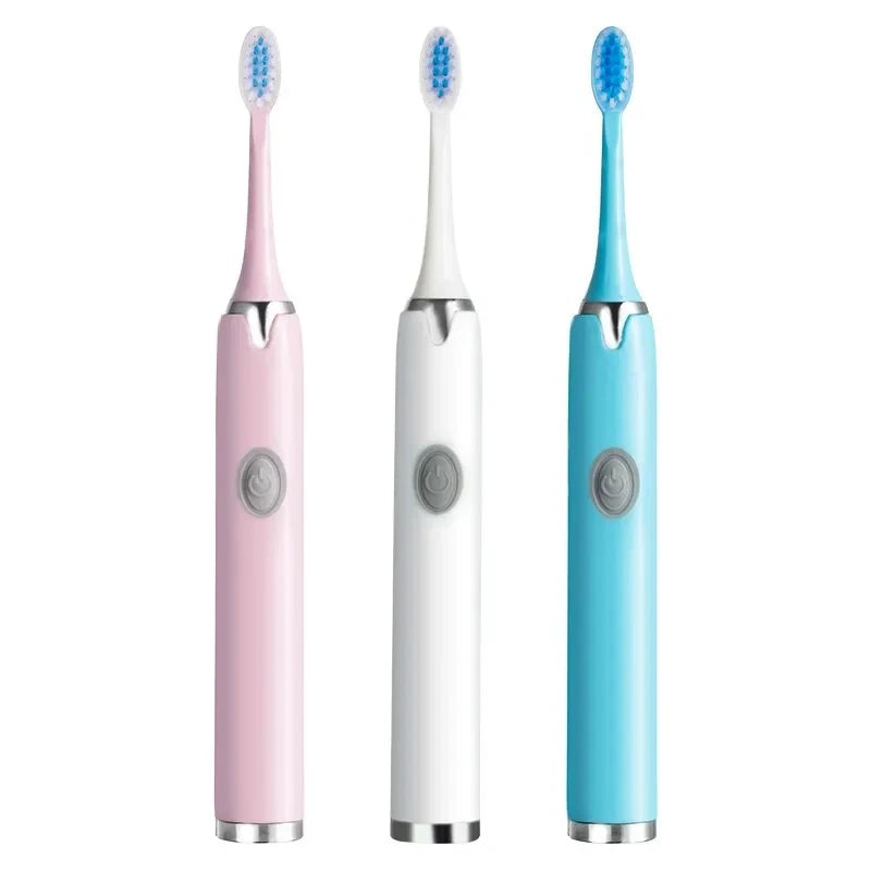 Sonic Electric Toothbrush IPX7 Waterproof Adult Couple Home Use Soft Bristle Replaceable With 4/8 Tooth Brush Heads