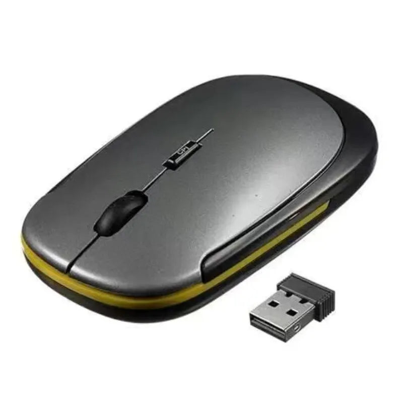 Ultra-thin Mouse 2.4Ghz Mini Wireless Optical Gaming Mouse Mice& USB Receiver Wireless Computer Mouse For PC Laptop