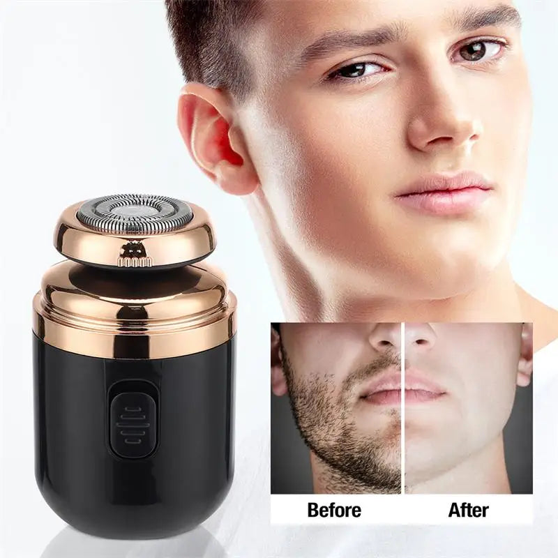 Xiaomi Electric Shaver USB Rechargeable Portable Men's Whiskers Nose Hair 2-In-1  Mini Trimmer For Men For Men Face Clean Shave