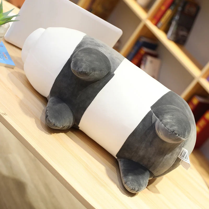 The Bare Bears Plush Grizzly Panda Ice Bear Toys Stuffed Doll We Bare Bears Plush Peluche Room Decor Bedside Cushion Kid Gifts