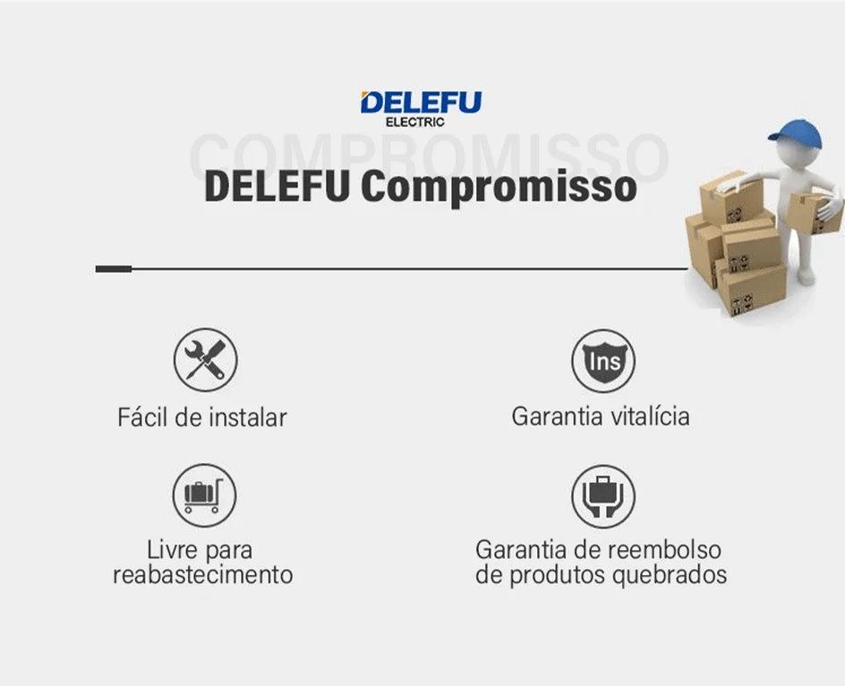 DELEFU Italian, EU, Multi-functional Free Combination USB Type C Wall Socket DIY Grey